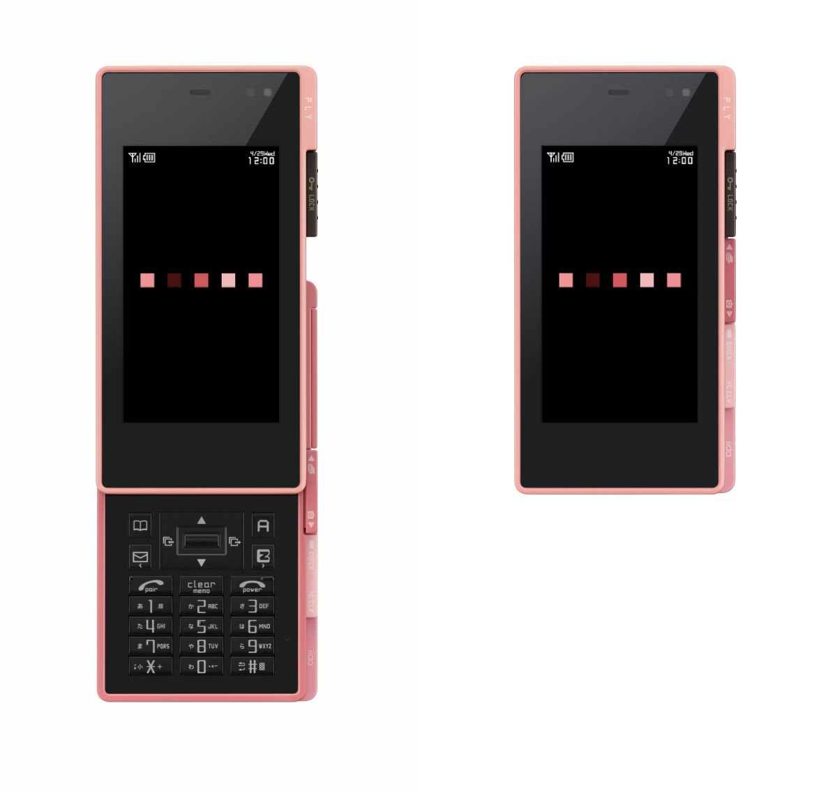 Amazon | iida PLY(TSX04) ピンク 携帯電話 白ロム au | 携帯電話本体 通販